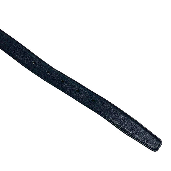 SAINT LAURENT/サンローラン】 ベルト レザー 黒 レディース