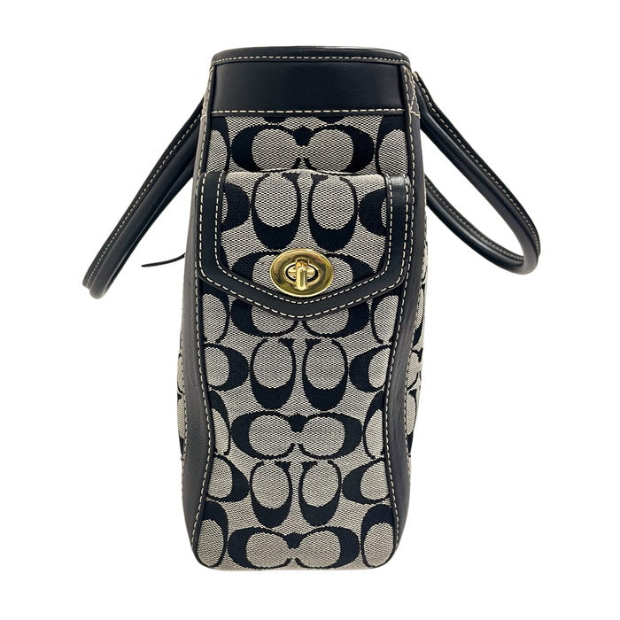 【COACH/コーチ】 シグネチャー 5624 ハンドバッグ キャンバス/レザー 黒×ベージュ レディース【中古】【真子質店】【NN】




【Ix】