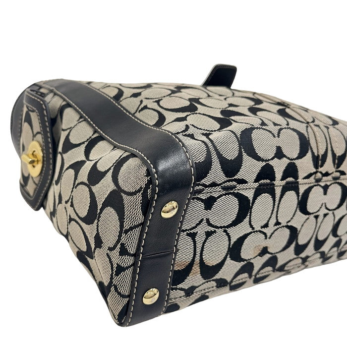 【COACH/コーチ】 シグネチャー 5624 ハンドバッグ キャンバス/レザー 黒×ベージュ レディース【中古】【真子質店】【NN】




【Ix】