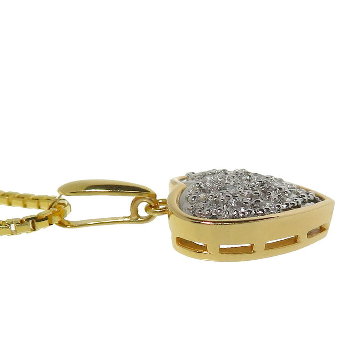 ダイヤモンド 計0.18ct ネックレス K18ゴールド 18金/Pt900プラチナ 7.3g 39cm レディース
【中古】【真子質店】【NN】




【DYx】