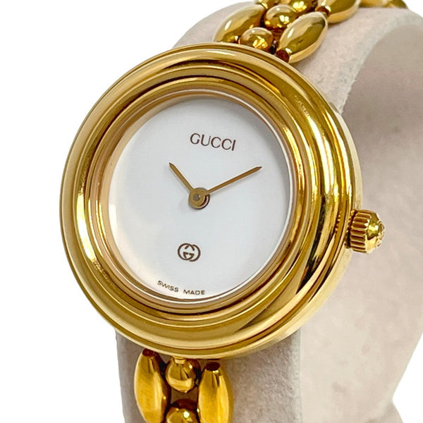 【GUCCI/グッチ】 11/12  チェンジベゼル5P  腕時計 GP クオーツ 白文字盤 レディース
【中古】【真子質店】【NN】




【TMoMa】