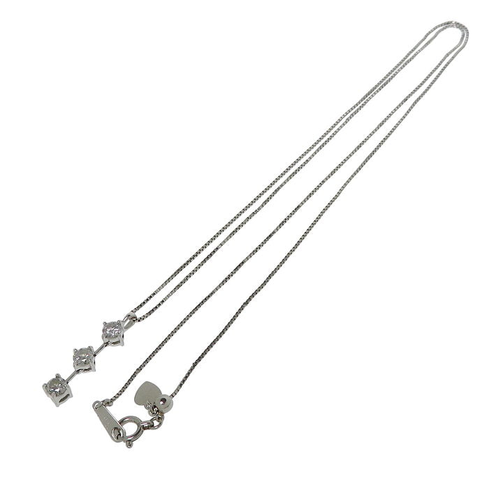 トリロジー ダイヤモンド 計0.50ct ネックレス Pt850プラチナ/Pt900プラチナ 3.4g 48cm レディース
【中古】【真子質店】【NN】




【IKx】