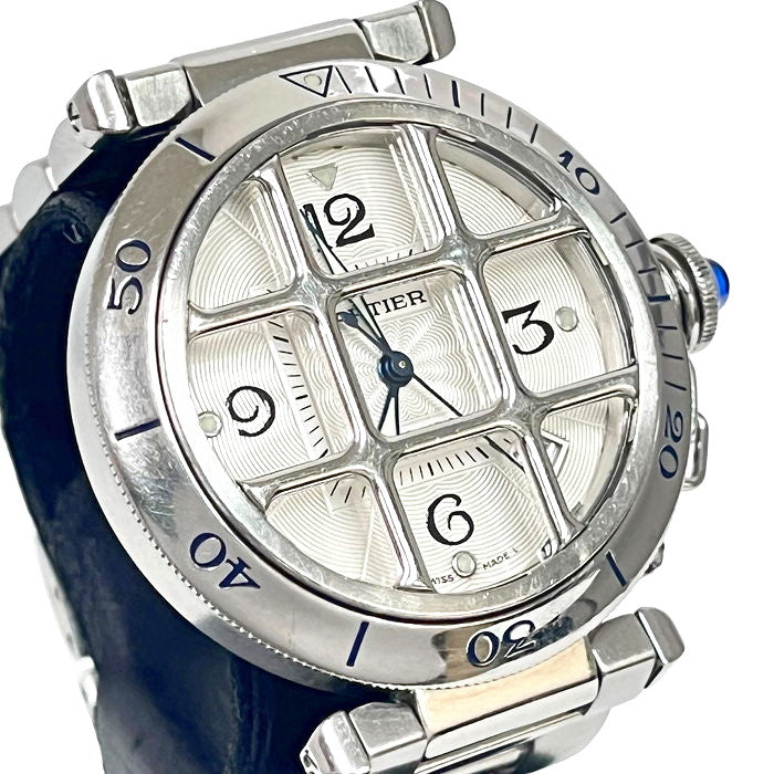 【CARTIER/カルティエ】 パシャグリッド W31059H3 裏スケ OH済 腕時計 ステンレススチール 自動巻き/オートマ シルバー メンズ
【中古】【真子質店】【GD】




【TDTx】