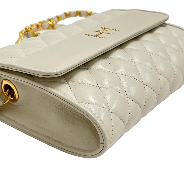 【HANAE MORI 森英恵/ハナエモリ】 チェーン ショルダーバッグ レザー 白 レディース【中古】【真子質店】【NN】




【Ix】