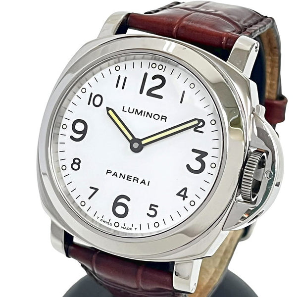 【PANERAI/パネライ】 ルミノールベース PAM00010 仕上げ済 トリチウム 腕時計 ステンレススチール/社外製茶レザーベルト 自動巻き/オートマ 白文字盤 メンズ
【中古】【真子質店】【GD】




【MaMoKMo】