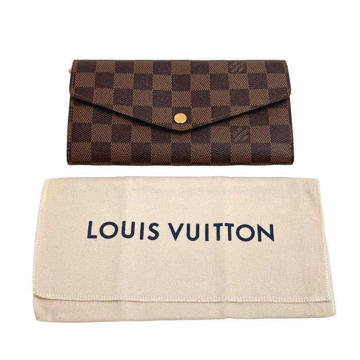 LOUIS VUITTON/ルイ・ヴィトン】 ポルトフォイユ・サラ ダミエ N60014