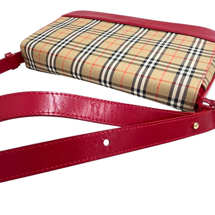 【BURBERRY/バーバリー】 ノヴァチェック ワンショルダー ショルダーバッグ ベージュ/赤 レディース【中古】【真子質店】【GD】




【MaMax】