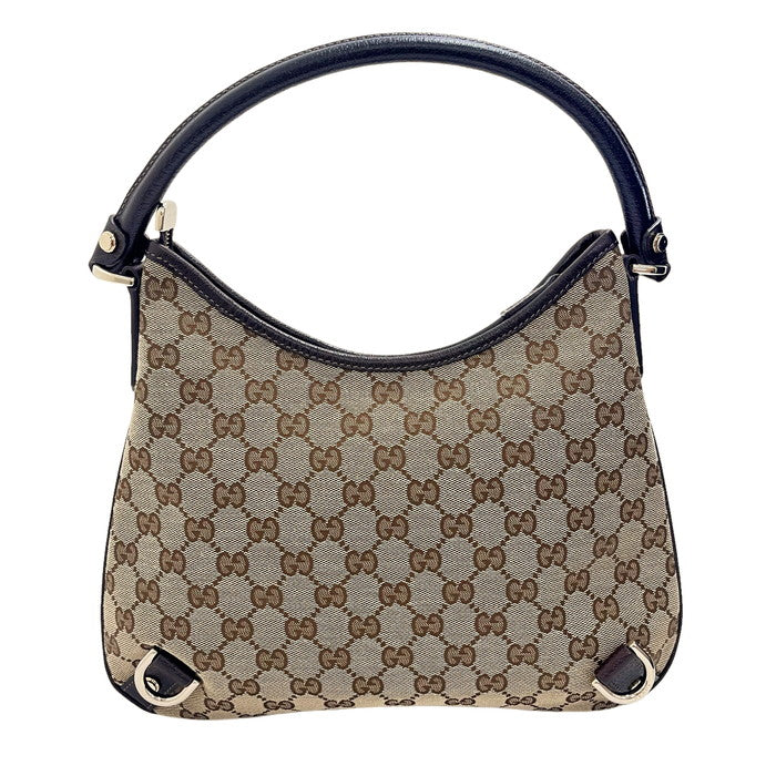 【GUCCI/グッチ】 アビー 130738 ワンショルダー ショルダーバッグ GGキャンバス ベージュ/ブラウン  レディース【中古】【真子質店】【BL】, 【MaMax】