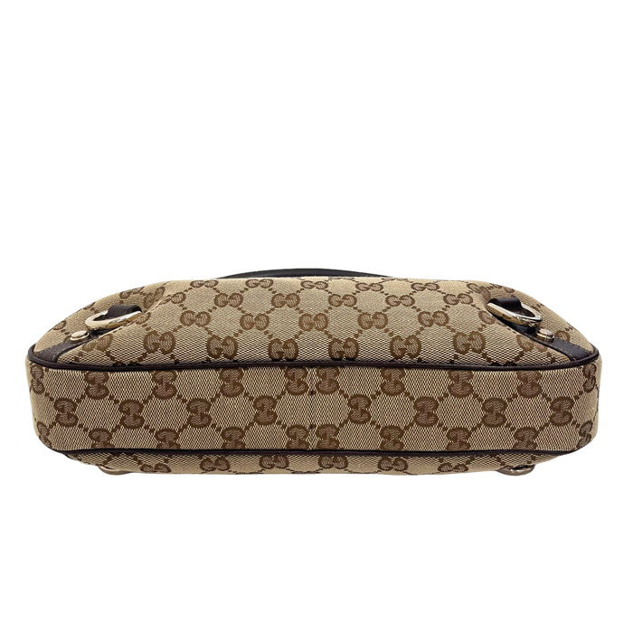 【GUCCI/グッチ】 アビー 130738 ワンショルダー ショルダーバッグ GGキャンバス ベージュ/ブラウン  レディース【中古】【真子質店】【BL】, 【MaMax】