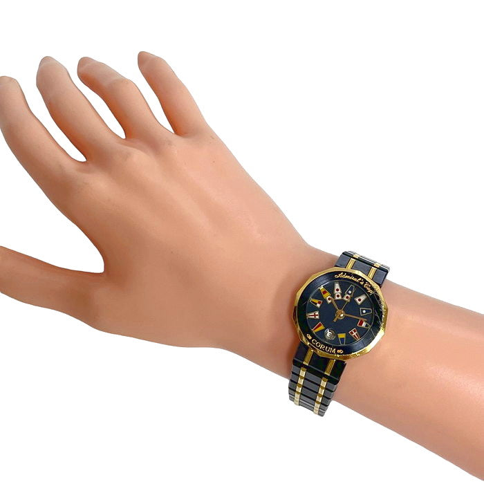 【CORUM/コルム】 アドミラルズカップ 39.610.31 腕時計 ステンレススチール/ガンブルー/YG/イエローゴールド クオーツ 紺文字盤 レディース
【中古】【真子質店】【NN】




【Txx】