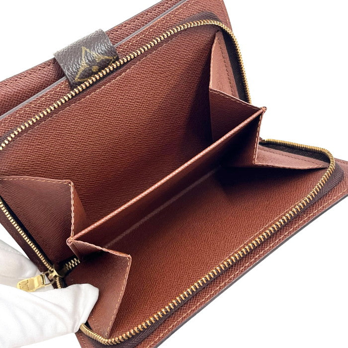 LOUIS VUITTON(ルイヴィトン) 2つ折り財布 モノグラム ポルトパピエジップ M61207 - LOUIS VUITTON ルイヴィトン ポルトパピエジップ モノグラム 二つ折り