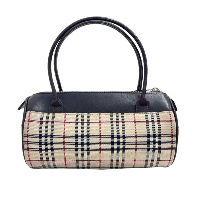 美品♡バーバリー ノバチェック ハンドバッグ ハニーベージュ BURBERRY/バーバリー】 ノバチェック ミニ ハンドバッグ ベージュ