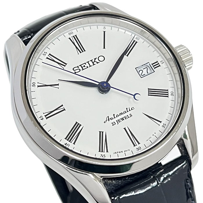 【SEIKO/セイコー】 プレサージュ 6R15-02P0 腕時計 ステンレススチール/濃紺クロコダイル革 自動巻き/オートマ 白(琺瑯)文字盤 メンズ
【中古】【真子質店】【GD】




【MaYMi】