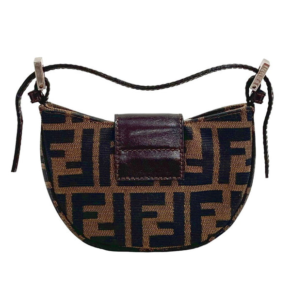 【FENDI/フェンディ】 ミニクロワッサン ズッカ ポーチ ミニバッグ ハンドバッグ レザー/キャンバス ブラウン系 レディース【中古】【真子質店】【GD】




【YMox】