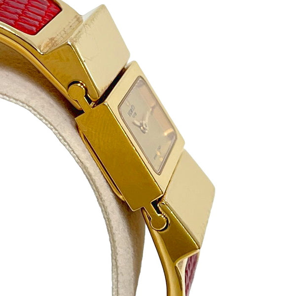 【HERMES/エルメス】 L01.201 ロケ  腕時計 GP/リザード クオーツ 赤 ゴールド文字盤 レディース
【中古】【真子質店】【NN】




【TMiY】