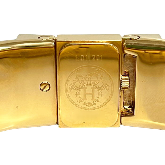 【HERMES/エルメス】 L01.201 ロケ  腕時計 GP/リザード クオーツ 赤 ゴールド文字盤 レディース
【中古】【真子質店】【NN】




【TMiY】