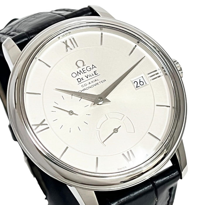 【OMEGA/オメガ】 De Ville/デ・ビル 424.13.40.21.02.001  プレステージ コーアクシャル 腕時計 ステンレススチール/レザー 自動巻き/オートマ 白文字盤 メンズ
【中古】【真子質店】【GD】




【TMoMoT】