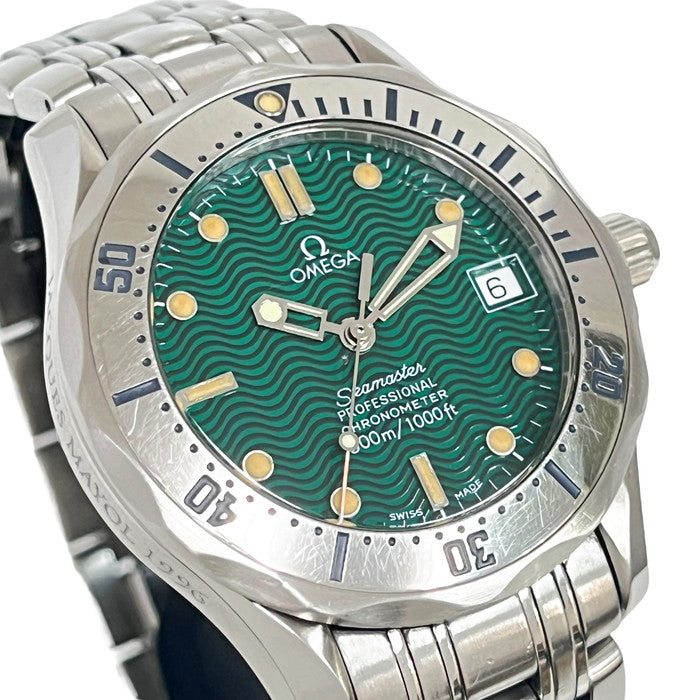 【OMEGA/オメガ】 シーマスター 2553.41.00  マイヨールリミテッド1996 3000本限定 腕時計 ステンレススチール 自動巻き/オートマ 緑文字盤 メンズ
【中古】【真子質店】【GD】




【ISxMa】