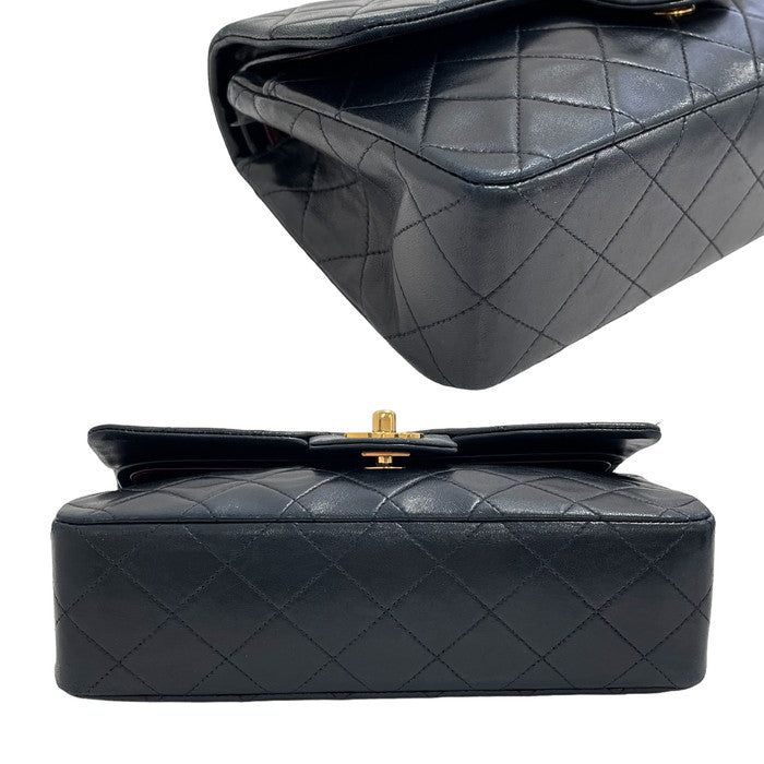 CHANEL/シャネル】 マトラッセ WフラップWチェーン ショルダーバッグ