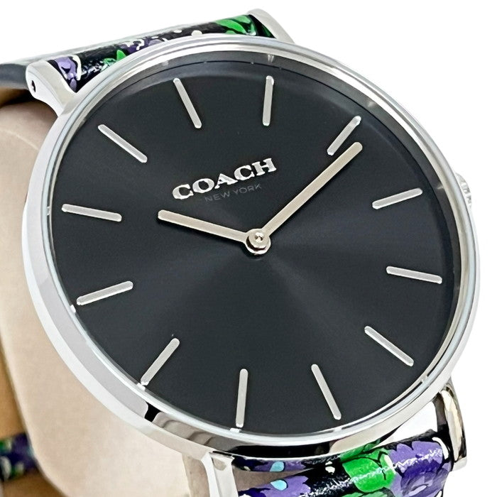【COACH/コーチ】 CA.1207.141690 腕時計 ステンレススチール クオーツ 黒文字盤 花柄 レディース
【中古】【真子質店】【GD】




【Tx】
