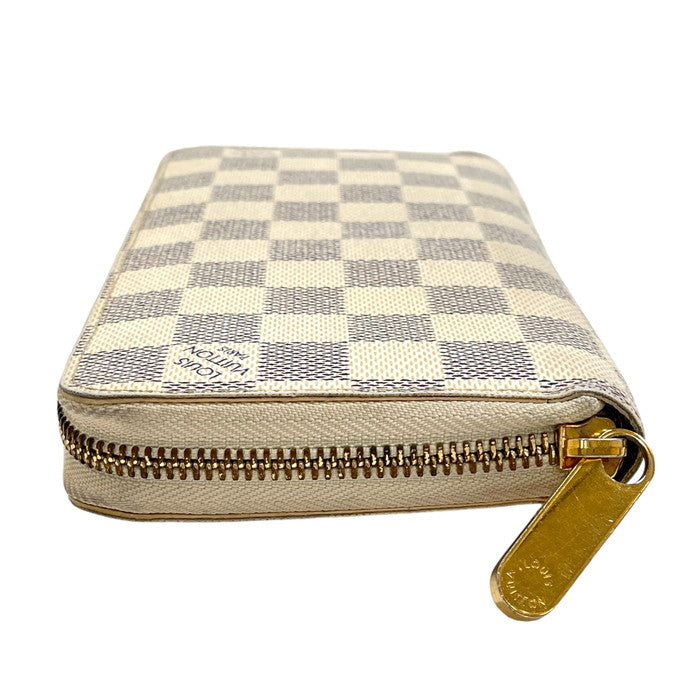 LOUIS VUITTON/ルイ・ヴィトン】 ジッピーウォレット ダミエ・アズール N60019 長財布 白 レディース【中古】【真子質店 –  真子質店 PawnShopMAKO