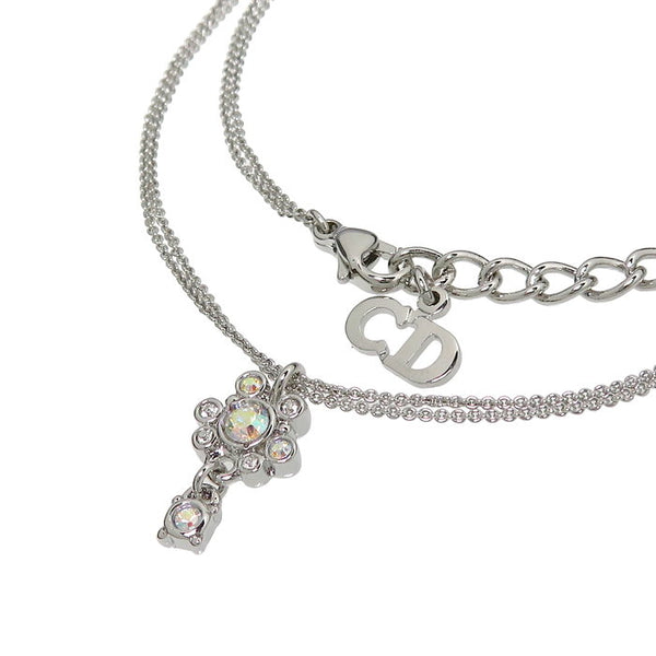 【Christian Dior/クリスチャンディオール】 ネックレス メタル/ラインストーン 8石 4.1g 43cm レディース
【中古】【真子質店】【BL】




【Yx】