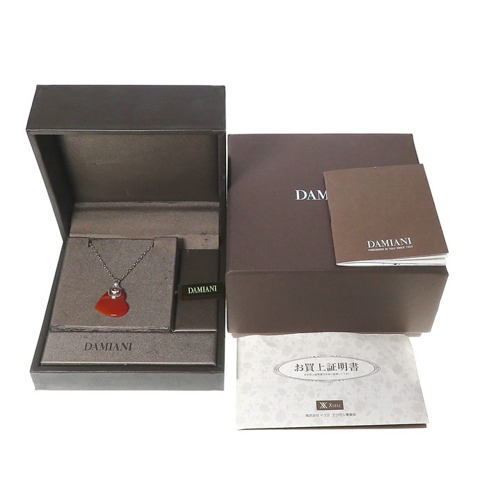 【Damiani/ダミアーニ】 カーネリアン ダイヤモンド ネックレス シルバー925 7.6g 48cm レディース
【中古】【真子質店】【BL】




【IKx】