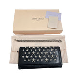 【JIMMY CHOO/ジミーチュウ】 スタースタッズ チェーンウォレット 長財布 黒 レディース【中古】【真子質店】【GD】




【Mox】