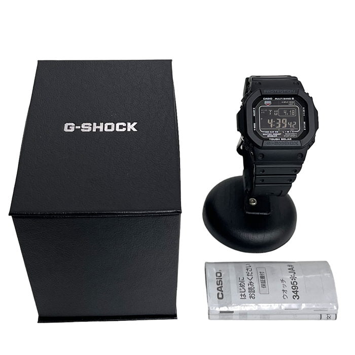 【CASIO/カシオ】 G-SHOCK タフソーラー 腕時計 ステンレススチール/ラバー ソーラー電波 黒文字盤 メンズ
【中古】【真子質店】【NN】




【Yx】
