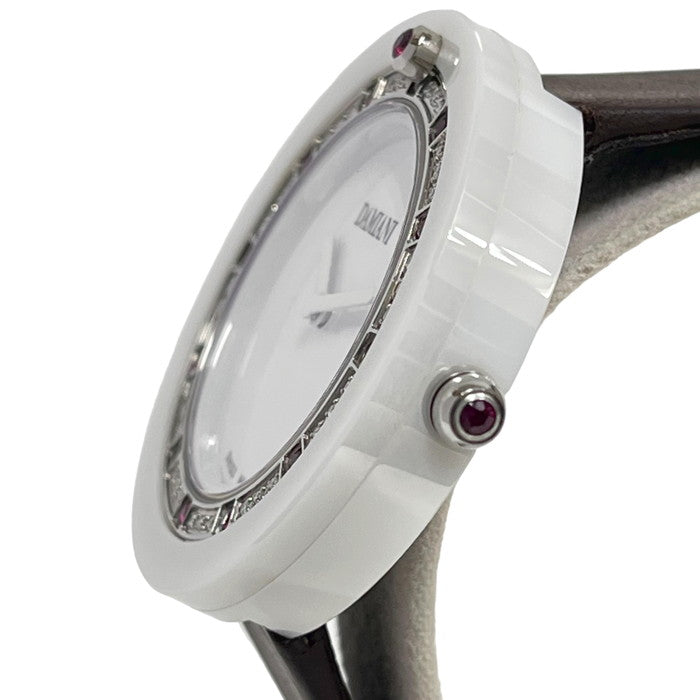 【Damiani/ダミアーニ】 ベルエポック BCLSRW37 腕時計 セラミック/レザー/ダイヤモンド/ルビー クオーツ ホワイト/ブラウン レディース
【中古】【真子質店】【GD】




【YDMa】