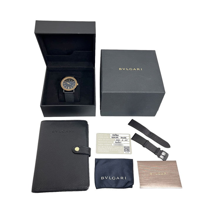 【BVLGARI/ブルガリ】 ブルガリブルガリ BB41SB 裏スケ 腕時計 ステンレススチール/ラバー 自動巻き/オートマ 黒文字盤 メンズ
【中古】【真子質店】【GD】




【ISSI】