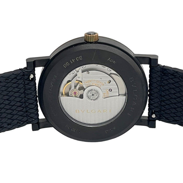 【BVLGARI/ブルガリ】 ブルガリブルガリ BB41SB 裏スケ 腕時計 ステンレススチール/ラバー 自動巻き/オートマ 黒文字盤 メンズ
【中古】【真子質店】【GD】




【ISSI】