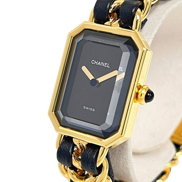 【CHANEL/シャネル】 プルミエールＬ 腕時計 GP/レザー クオーツ 黒文字盤 レディース
【中古】【真子質店】【GD】




【ITYMo】
