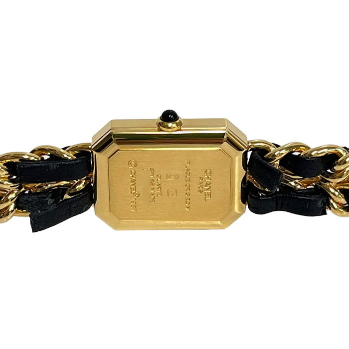 【CHANEL/シャネル】 プルミエールＬ 腕時計 GP/レザー クオーツ 黒文字盤 レディース
【中古】【真子質店】【GD】




【ITYMo】