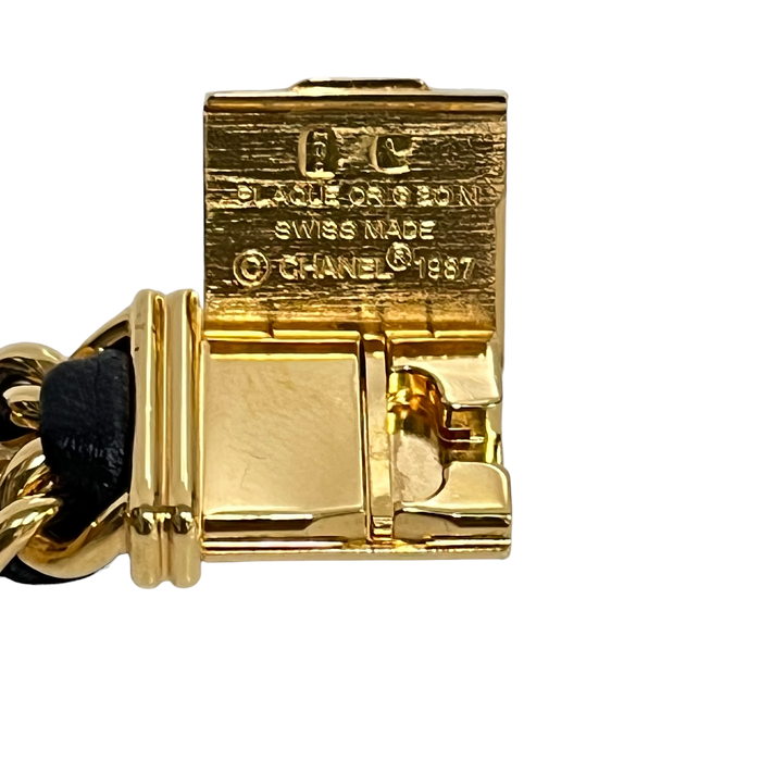 【CHANEL/シャネル】 プルミエールＬ 腕時計 GP/レザー クオーツ 黒文字盤 レディース
【中古】【真子質店】【GD】




【ITYMo】