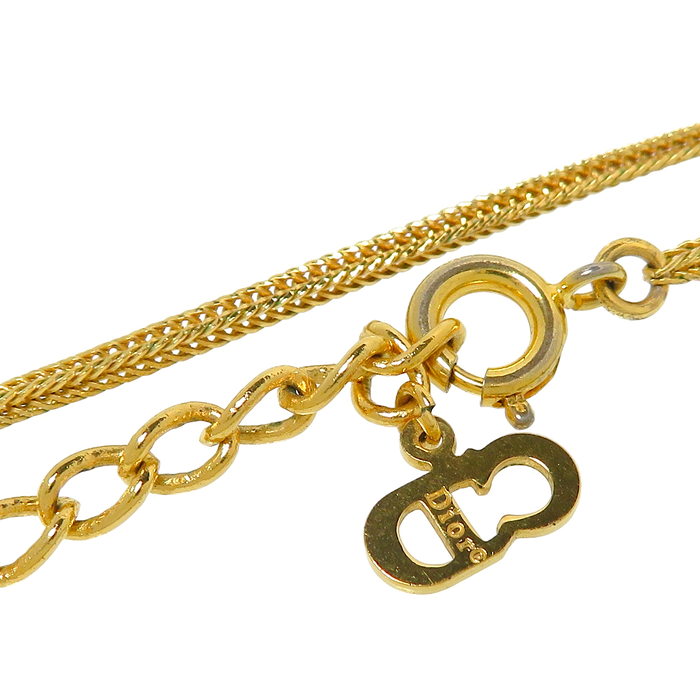 【Dior/ディオール】 ロゴ ネックレス GP/ラインストーン 6.8g 44cm ゴールド レディース
【中古】【真子質店】【NN】




【Kx】