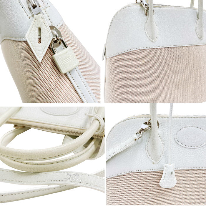 【HERMES/エルメス】 ボリード35 ショルダーバッグ 2way   ハンドバッグ トワルアッシュ/レザー 白 レディース【中古】【真子質店】【GD】




【IYxx】