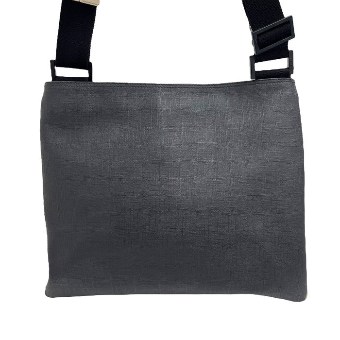 GUCCI/グッチ】 162904 ロゴモチーフ ショルダーバッグ PVC ブラック