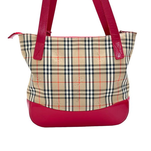 【BURBERRY/バーバリー】 ノヴァチェック トートバッグ 赤/ベージュ レディース【中古】【真子質店】【GD】




【Kx】