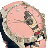 【GUCCI/グッチ】 126.4/YA1264083 Ｇタイムレス　スネーク/ヘビ/蛇 腕時計 ステンレススチール/レザー クオーツ ピンク/ピンク革 ユニセックス
【中古】【真子質店】【NN】




【MaDI】