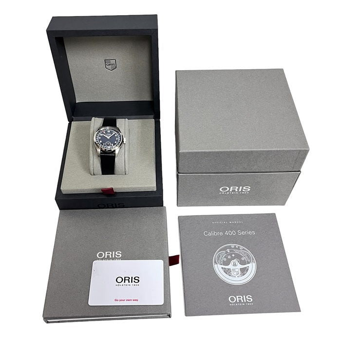【ORIS/オリス】 ビッグクラウン ポインターデイト キャリバー403 7776  ネイビー 腕時計 ステンレススチール/レザー 自動巻き/オートマ 紺文字盤 メンズ
【中古】【真子質店】【GD】




【IYMox】