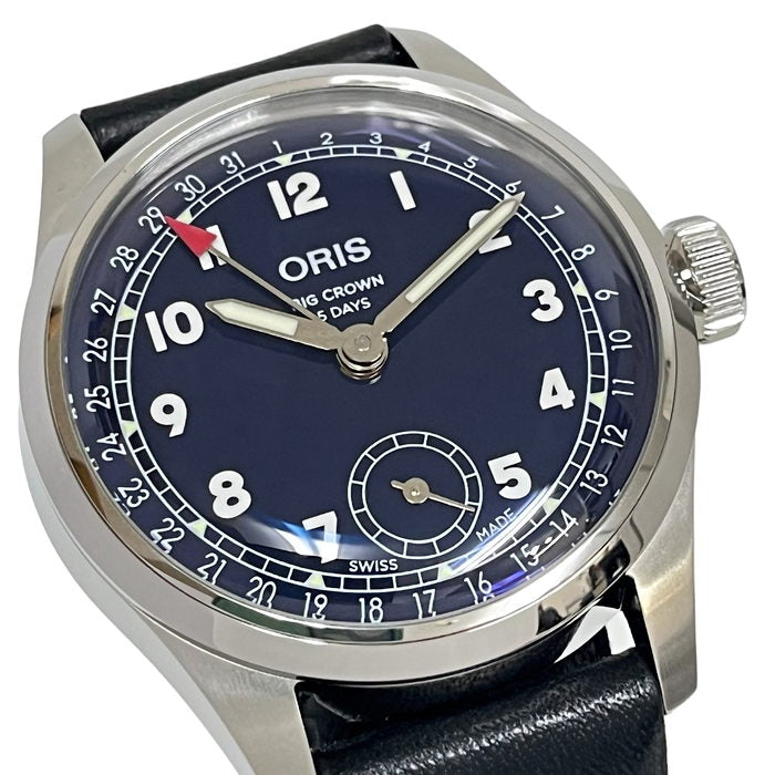 【ORIS/オリス】 ビッグクラウン ポインターデイト キャリバー403 7776  ネイビー 腕時計 ステンレススチール/レザー 自動巻き/オートマ 紺文字盤 メンズ
【中古】【真子質店】【GD】




【IYMox】