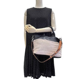 【GIANNI CHIARINI/ジャンニキャリーニ】 デュナS ハンドバッグ レザー/キャンバス 黒×ベージュ レディース【中古】【真子質店】【GD】




【Tx】