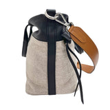 【GIANNI CHIARINI/ジャンニキャリーニ】 デュナS ハンドバッグ レザー/キャンバス 黒×ベージュ レディース【中古】【真子質店】【GD】




【Tx】