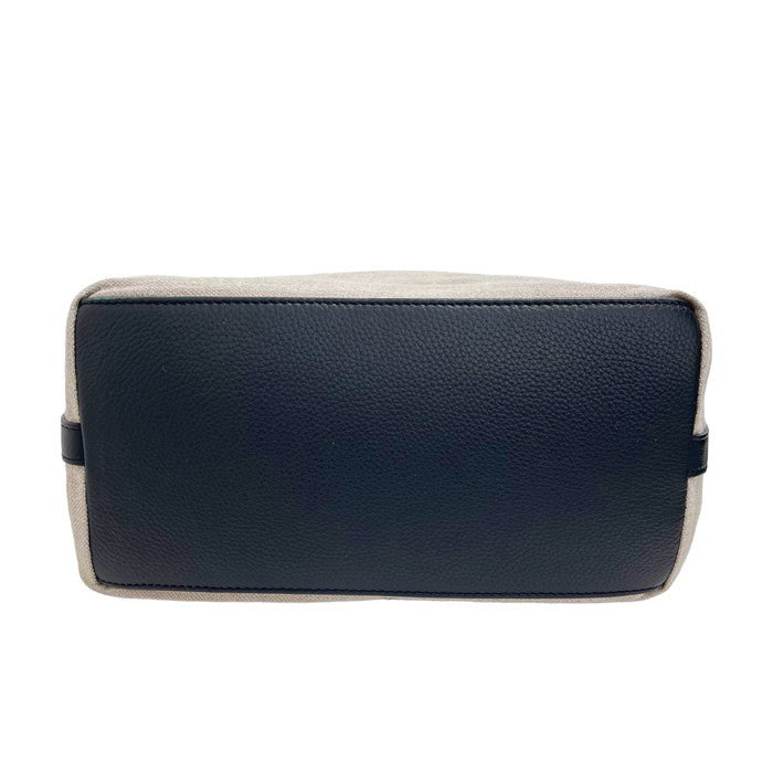 【GIANNI CHIARINI/ジャンニキャリーニ】 デュナS ハンドバッグ レザー/キャンバス 黒×ベージュ レディース【中古】【真子質店】【GD】




【Tx】