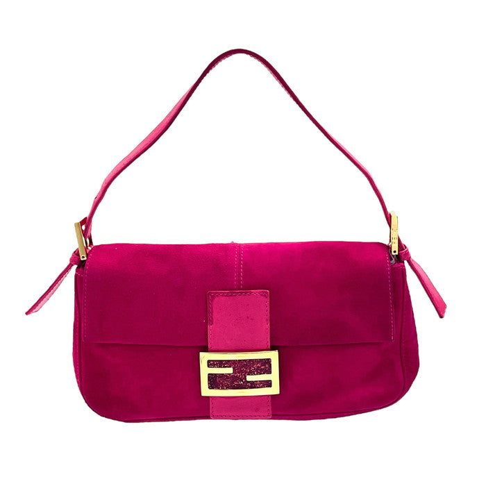 【FENDI/フェンディ】 マンマバケット ショルダーバッグ スウェード/レザー フューシャ/ゴールド金具 レディース【中古】【真子質店】【GD】




【Dxx】
