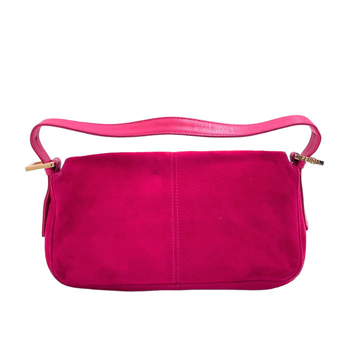 【FENDI/フェンディ】 マンマバケット ショルダーバッグ スウェード/レザー フューシャ/ゴールド金具 レディース【中古】【真子質店】【GD】




【Dxx】