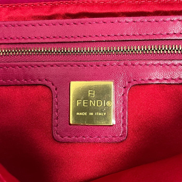 【FENDI/フェンディ】 マンマバケット ショルダーバッグ スウェード/レザー フューシャ/ゴールド金具 レディース【中古】【真子質店】【GD】




【Dxx】