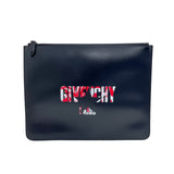 【Givenchy/ジバンシー】 ロゴ クラッチバッグ レザー 黒×赤  ユニセックス【中古】【真子質店】【GD】




【TMox】