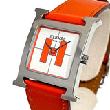 【HERMES/エルメス】 Hウォッチ HH1.510 腕時計 ステンレススチール/レザー クオーツ アイボリー文字盤 オレンジ メンズ
【中古】【真子質店】【GD】




【IxDMo】